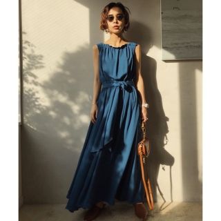 アメリヴィンテージ(Ameri VINTAGE)の新品タグ　アメリヴィンテージ　BACK TAIL CIRCULATE DRESS(ロングワンピース/マキシワンピース)