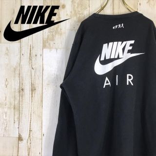 ナイキ(NIKE)の【激レア】NIKE ナイキ スウェット トレーナー ビッグロゴ バックプリント(スウェット)