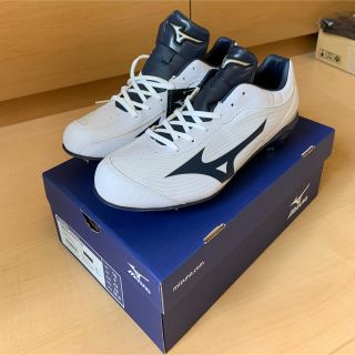 ミズノ(MIZUNO)のミズノ MIZUNO クロスアシストCQ 28cm ネイビー紐付(シューズ)