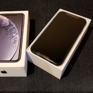 Apple - 在庫4【SIMフリー/新品未使用】iPhone XR 64GB/ブラック/判定