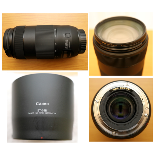 新型】Canon EF70-300mm F4-5.6 IS II USM - レンズ(ズーム)