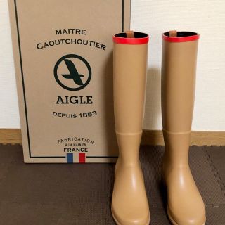 エーグル(AIGLE)のエーグル  ラバーブーツ　新品未使用(レインブーツ/長靴)