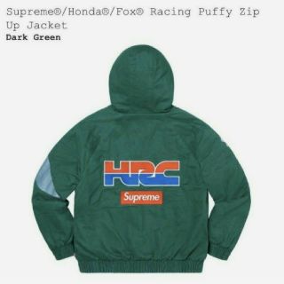 シュプリーム(Supreme)のSupreme HONDA Fox Racing Puffy  Jacket L(ブルゾン)