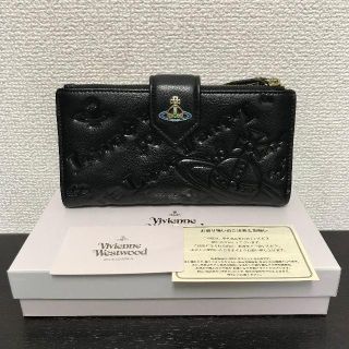 ヴィヴィアンウエストウッド(Vivienne Westwood)のヴィヴィアンウエストウッド　長財布　オーブ　黒　美品！(財布)