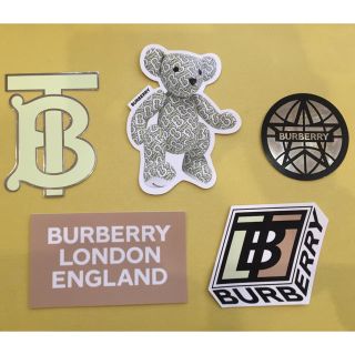 バーバリー(BURBERRY)のBurberry 限定 ステッカー バーバリー リカルド ティッシ ノベルティ(その他)