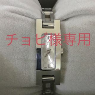 グッチ(Gucci)の保証書付【GUCCI/グッチ】3900L GG柄シルバー文字盤　レディース　(腕時計)