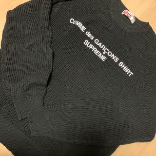 シュプリーム(Supreme)のsupreme comme des garcons sweater L(ニット/セーター)