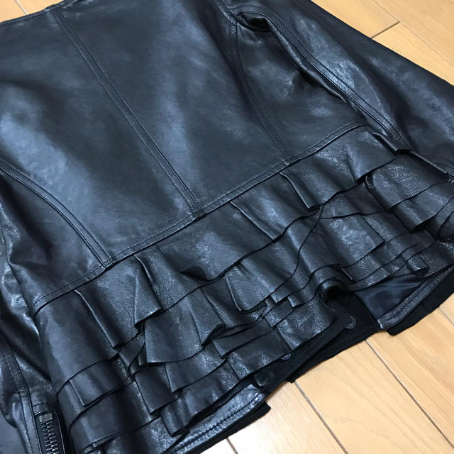 3.1 Phillip Lim(スリーワンフィリップリム)のフィリップリム　レザージャケット レディースのジャケット/アウター(ライダースジャケット)の商品写真