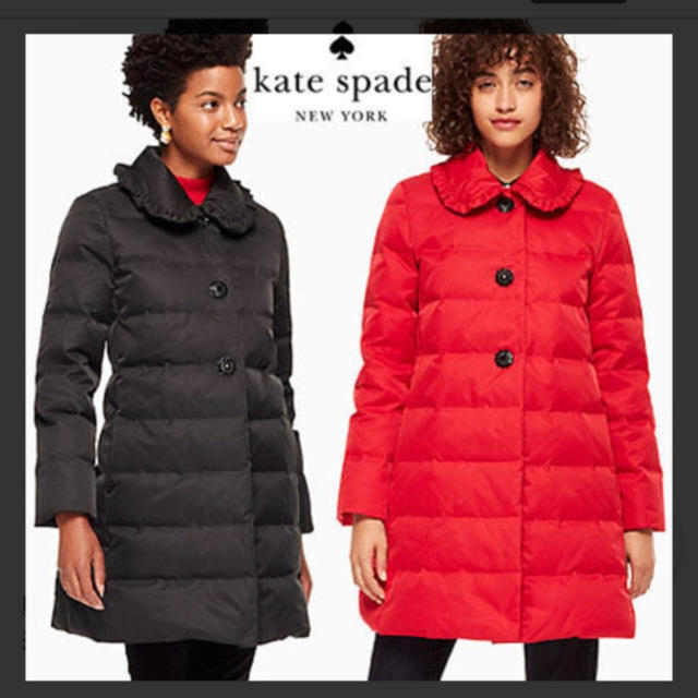 kate spade new york - katespade ダウンコートの通販 by かわいいもの kate spade new york - katespade ダウンコートの通販 by かわいいもの