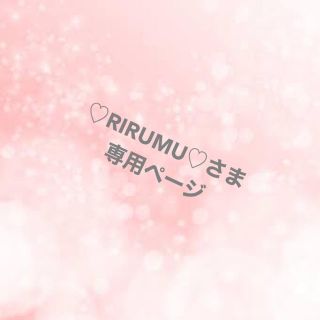 ♡RIRUMU♡さま専用ページ(その他)