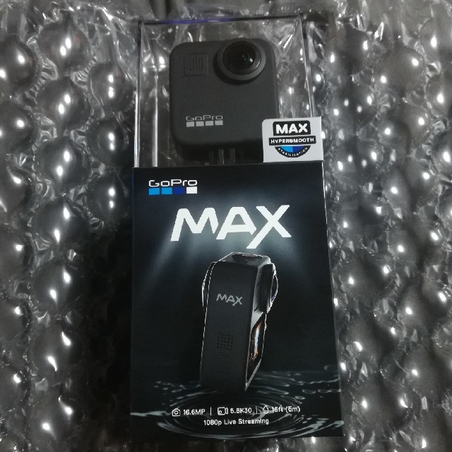 GoPro MAX Black CHDHZ-201-FW
 国内正規品 保証有りカメラ