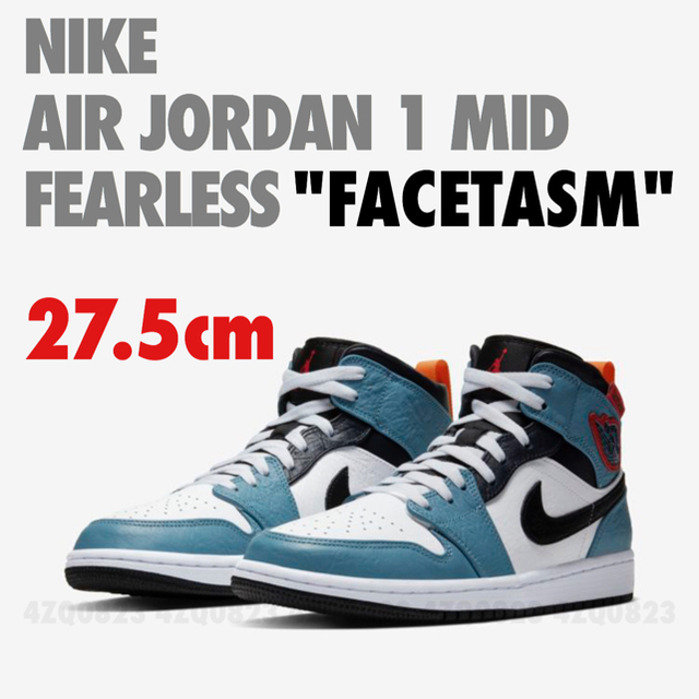 27.5cm NIKE AIR JORDAN 1 MID FEARLESS