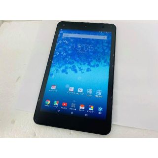 エーユー(au)の美品 au Qua tab 01 〇判定 KYT31 ネイビー 送料無料(タブレット)