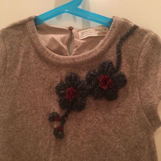 ザラキッズ(ZARA KIDS)のZARA ニットワンピース　8歳(ワンピース)