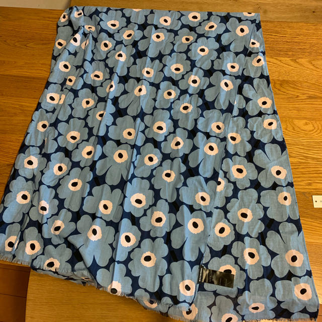 marimekko - マリメッコ ストール ミニウニッコ 水色 美品 マフラーの通販 by hasemii's shop｜マリメッコならラクマ