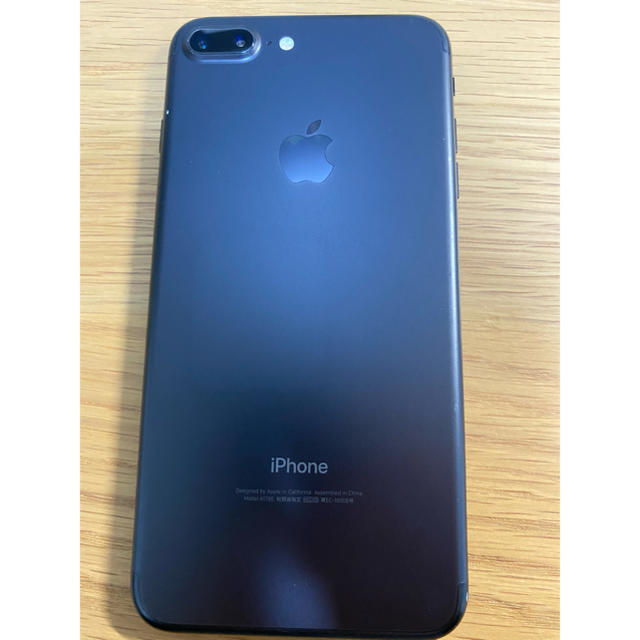 iPhone 7 Plus matteblack 128GB Softbank