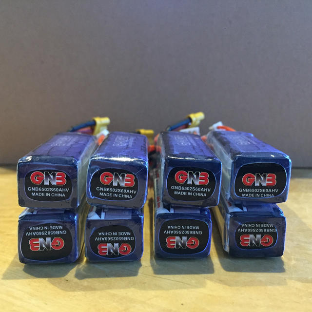 【美品】GNB 650mAh 2S HV Lipoバッテリー 8本セット エンタメ/ホビーのおもちゃ/ぬいぐるみ(ホビーラジコン)の商品写真