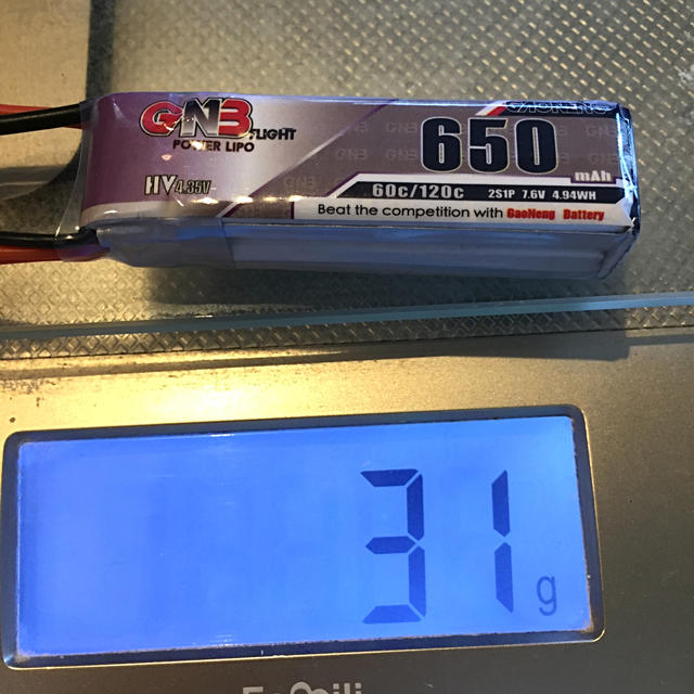 【美品】GNB 650mAh 2S HV Lipoバッテリー 8本セット エンタメ/ホビーのおもちゃ/ぬいぐるみ(ホビーラジコン)の商品写真