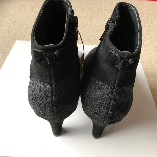 Couture Brooch(クチュールブローチ)の【バックレースショートブーツ/クチュールブローチ】サイズ35(23.5㎝) 新品 レディースの靴/シューズ(ブーツ)の商品写真