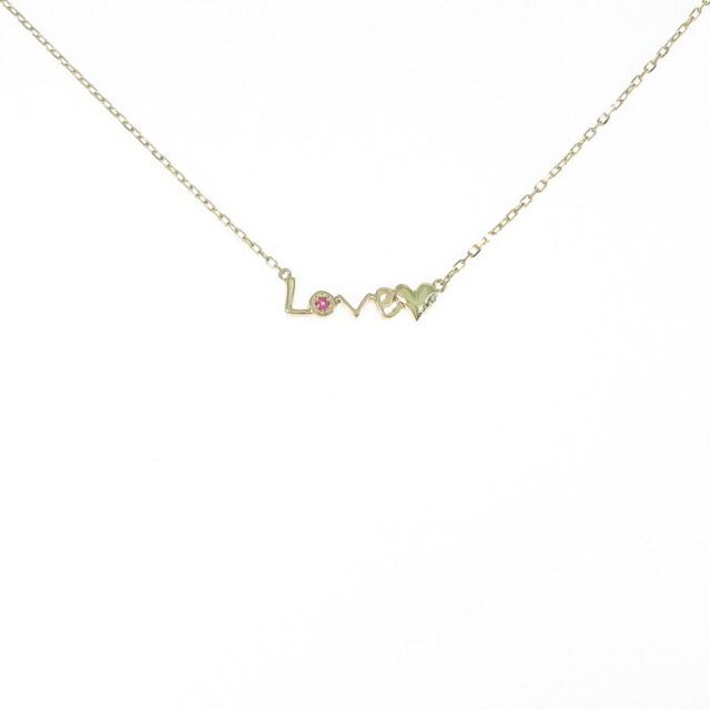 AHKAH - アーカーahkahラブラブネックレス伊勢丹限定品♡ルビーK18YG