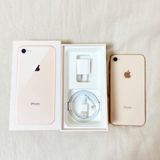 アイフォーン(iPhone)のiPhone8 64GB gold(スマートフォン本体)