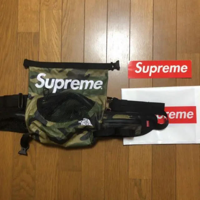 supreme the north face 17ss ウエストバッグ 迷彩