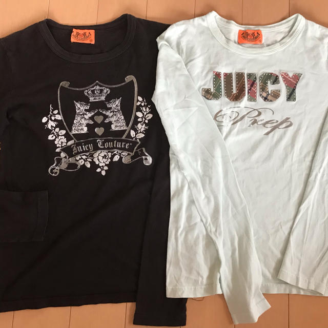 Juicy Couture(ジューシークチュール)のジューシークチュール juicy couture ロンT 長袖 ２枚 レディースのトップス(Tシャツ(長袖/七分))の商品写真