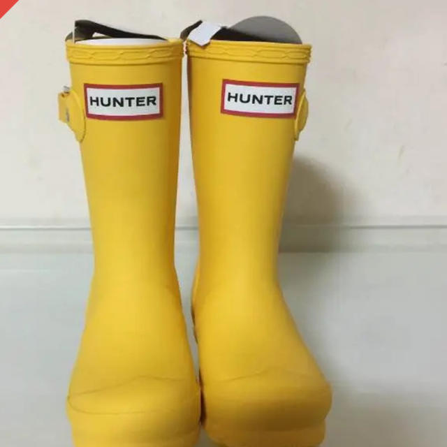 HUNTER(ハンター)のハンター　レインブーツ　キッズ　 キッズ/ベビー/マタニティのベビー靴/シューズ(~14cm)(長靴/レインシューズ)の商品写真