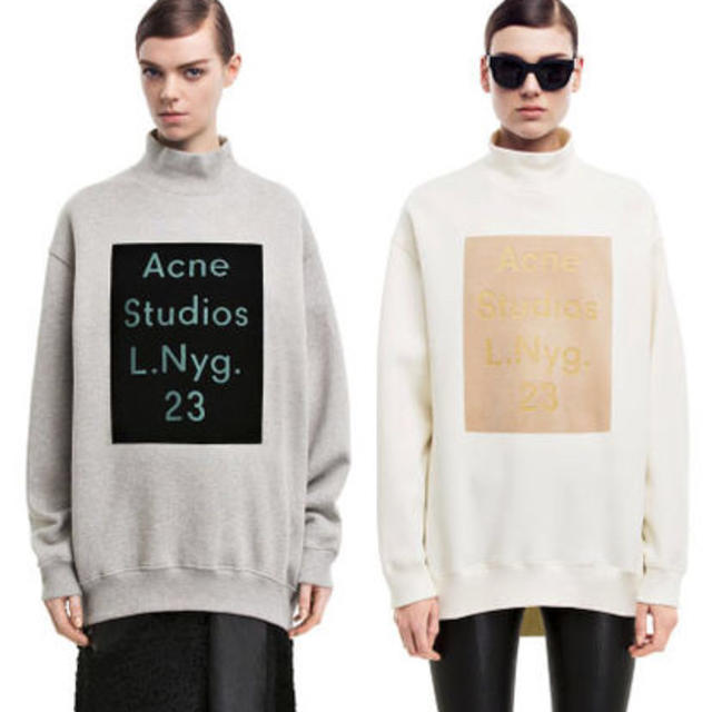 ACNE(アクネ)のACNE 新品タグ付き ロゴスウェット レディースのトップス(カットソー(長袖/七分))の商品写真