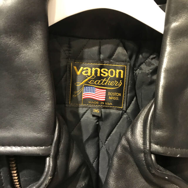 VANSON(バンソン)のVANSON ライダース メンズのジャケット/アウター(ライダースジャケット)の商品写真