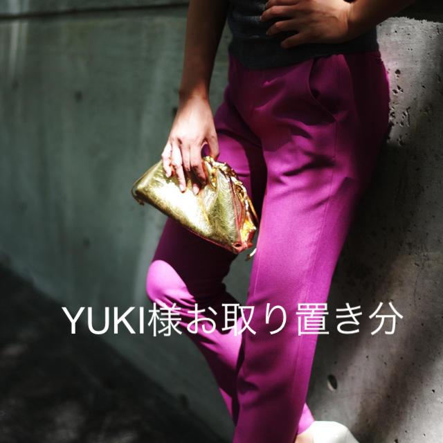 【新発売】 BOTTEGA - Veneta Bottega VENETA 週末限定 メタリックゴールド ザポーチ ボッテガ ショルダーバッグ