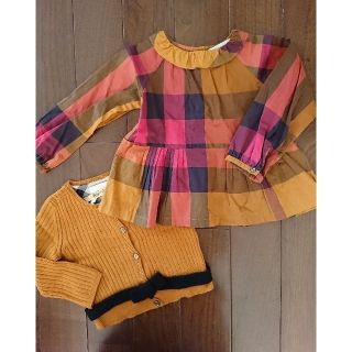 バーバリー(BURBERRY)の美品☆BURBERRY CHILDREN トップス ブラウス 92(ブラウス)