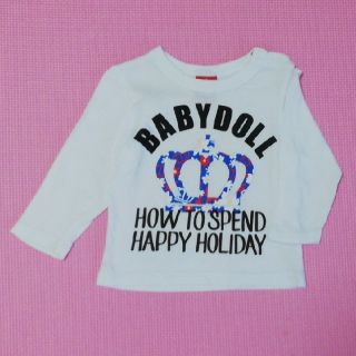 ベビードール(BABYDOLL)のBABYDOLL 80cm 長袖シャツ(Ｔシャツ)