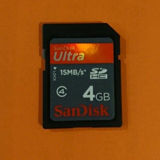 サンディスク(SanDisk)のSanDisk Ultra 4GB SDHC(PC周辺機器)