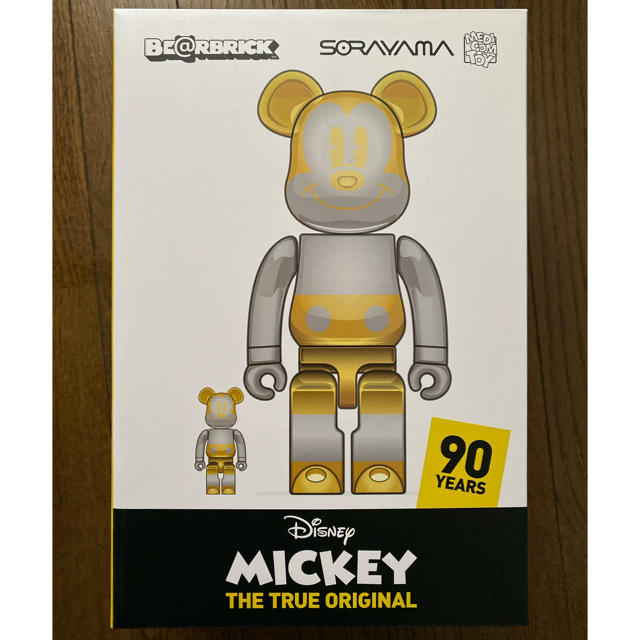 フィギュアBE@RBRICK FUTURE MICKEY 100% 400%