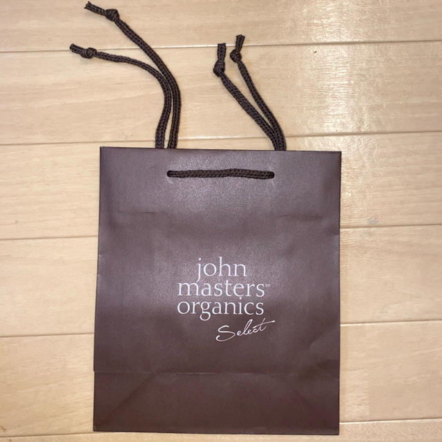 John Masters Organics(ジョンマスターオーガニック)のjohn masters organics 紙袋 レディースのバッグ(ショップ袋)の商品写真