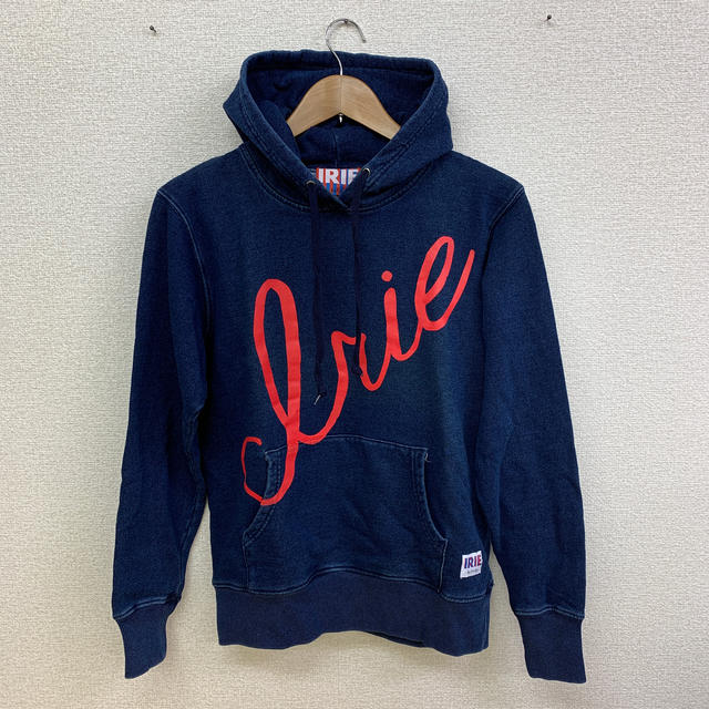 IRIE LIFE(アイリーライフ)の◆新品未使用◆irie lifeパーカー「赤irie」インディゴブルー　Mサイズ メンズのトップス(パーカー)の商品写真