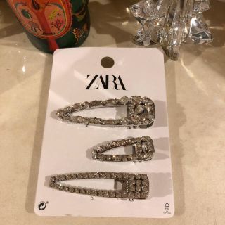 ザラ(ZARA)のZARA    キラキラビジューヘアピン(バレッタ/ヘアクリップ)