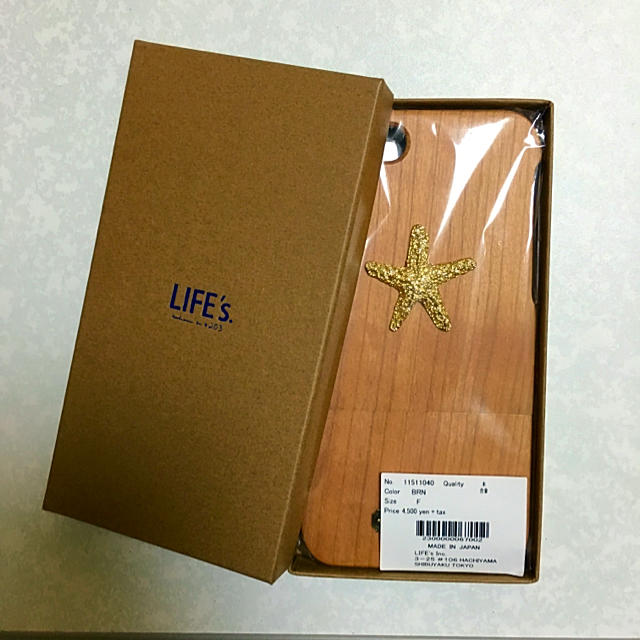 TODAYFUL(トゥデイフル)のLIFE's iPhone6ケース スマホ/家電/カメラのスマホアクセサリー(モバイルケース/カバー)の商品写真