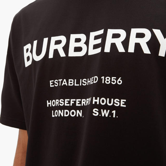 BURBERRY - Burberry ロゴ Tシャツ 偽物だった場合返品可能!の通販 by