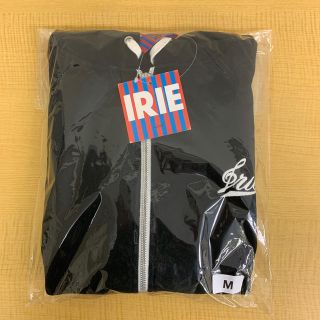 アイリーライフ(IRIE LIFE)の◆新品未使用◆irie lifeジップアップパーカー「ト音記号」ブラック　M(パーカー)