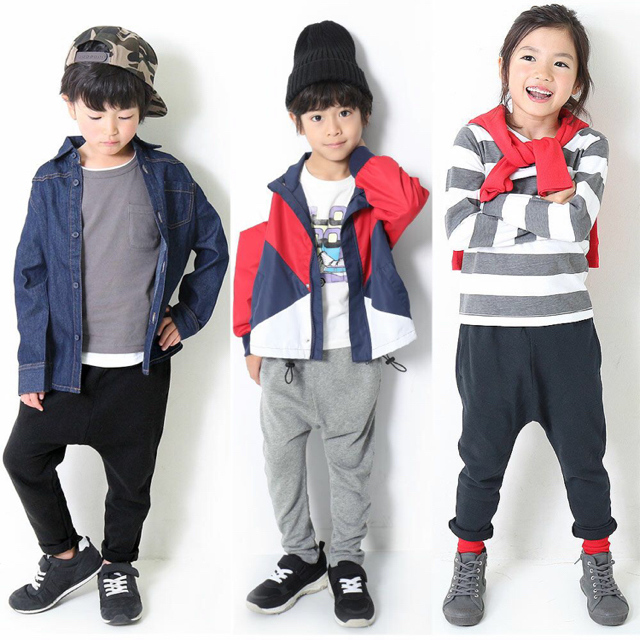 DEVILOCK(デビロック)のデビロック サルエルパンツ キッズ/ベビー/マタニティのキッズ服男の子用(90cm~)(パンツ/スパッツ)の商品写真