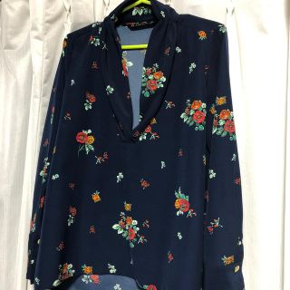 ザラ(ZARA)の花柄シャツ(シャツ/ブラウス(長袖/七分))