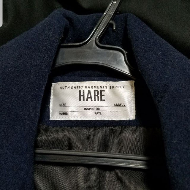 HARE  コート　ネイビー　Sサイズ 2