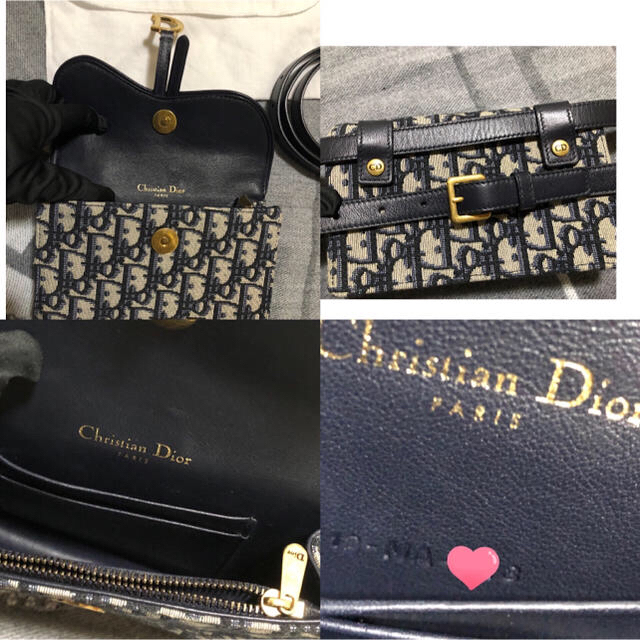 Christian Dior(クリスチャンディオール)の入手困難新作/超美品クリスチャン　ディオール　ウェストバッグ　ボディー バッグ レディースのバッグ(ボディバッグ/ウエストポーチ)の商品写真