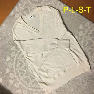 プラステ(PLST)のPLST ポケット付きプルオーバーニット(ニット/セーター)