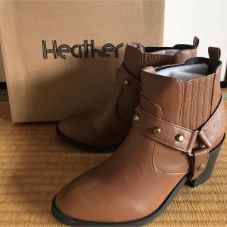 ヘザー(heather)のHeather ヘザー  新品 ショートブーツ(ブーツ)