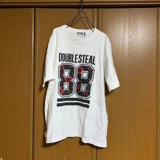 ダブルスティール(DOUBLE STEAL)のメンズTシャツ　L(Tシャツ/カットソー(半袖/袖なし))