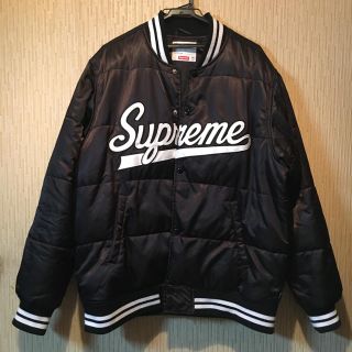 シュプリーム(Supreme)のSupreme Script Varsity Puffy Jacket(スタジャン)