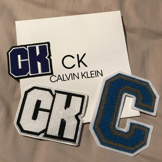カルバンクライン(Calvin Klein)のCALVIN KLEIN 非売品　ワッペン(各種パーツ)